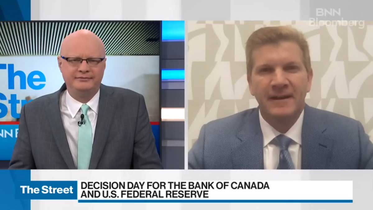 BNN Bloomberg – Decision day for the Bank of Canada & US Federal Reserve