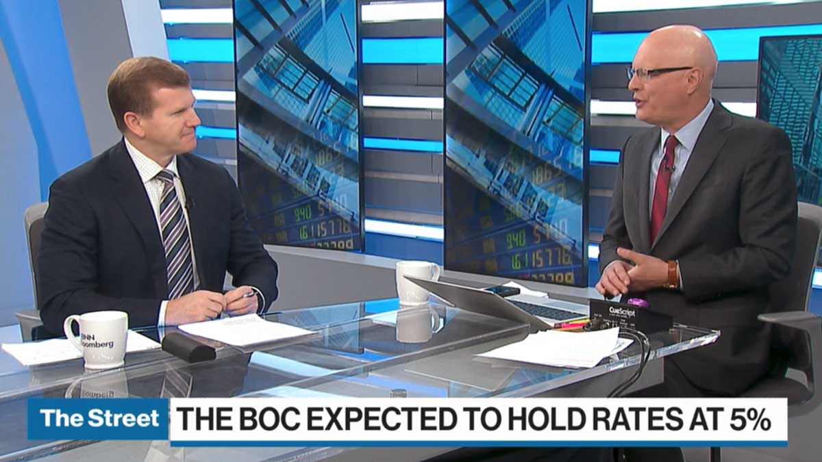 BNN Bloomberg – The BOC Expected to Hold Rates at 5%