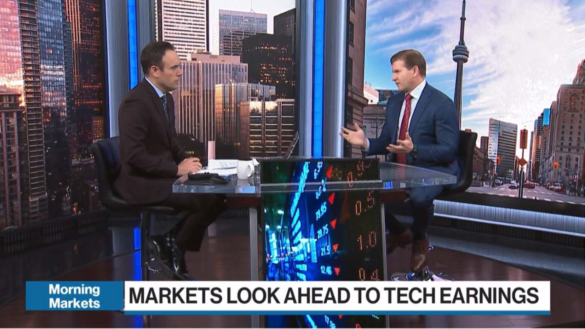 BNN Bloomberg – Markets Look Ahead to Tech Earnings